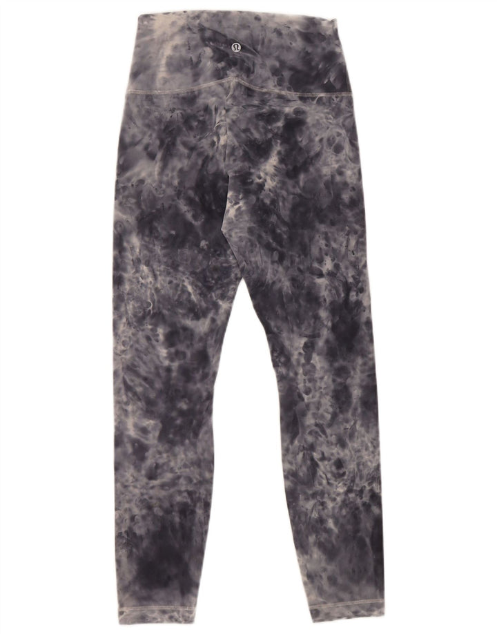 Lululemon Leggings Femme US 4 Petit Gris Tie Dye