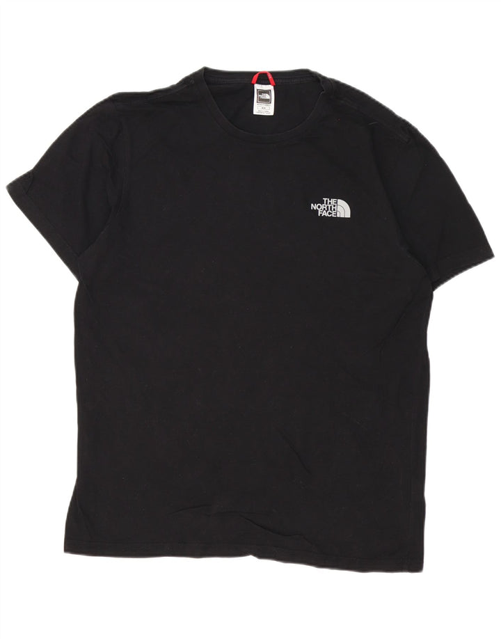 The North Face T-Shirt Homme Haut Noir Moyen Coton