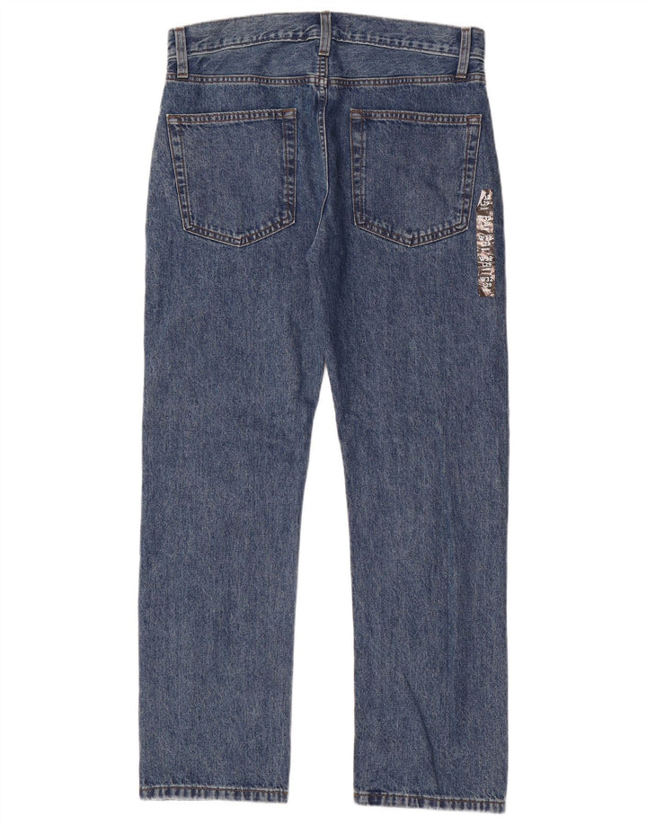 Marks & Spencer Jean droit homme W32 L29 bleu coton