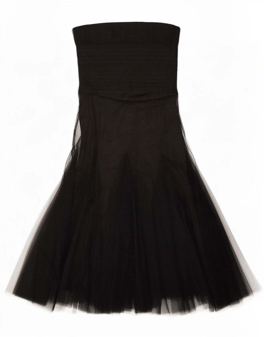 Monsoon Robe bustier surdimensionnée pour femme UK 8 Small Noir Polyester