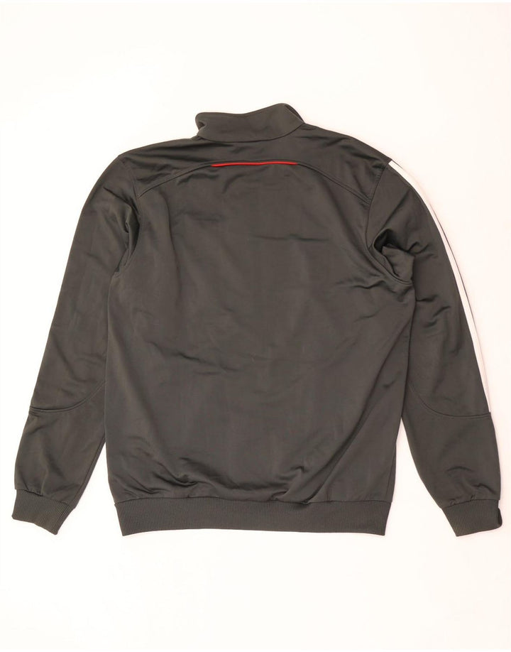 Adidas Veste de survêtement pour homme Large Gris Colorblock Polyester