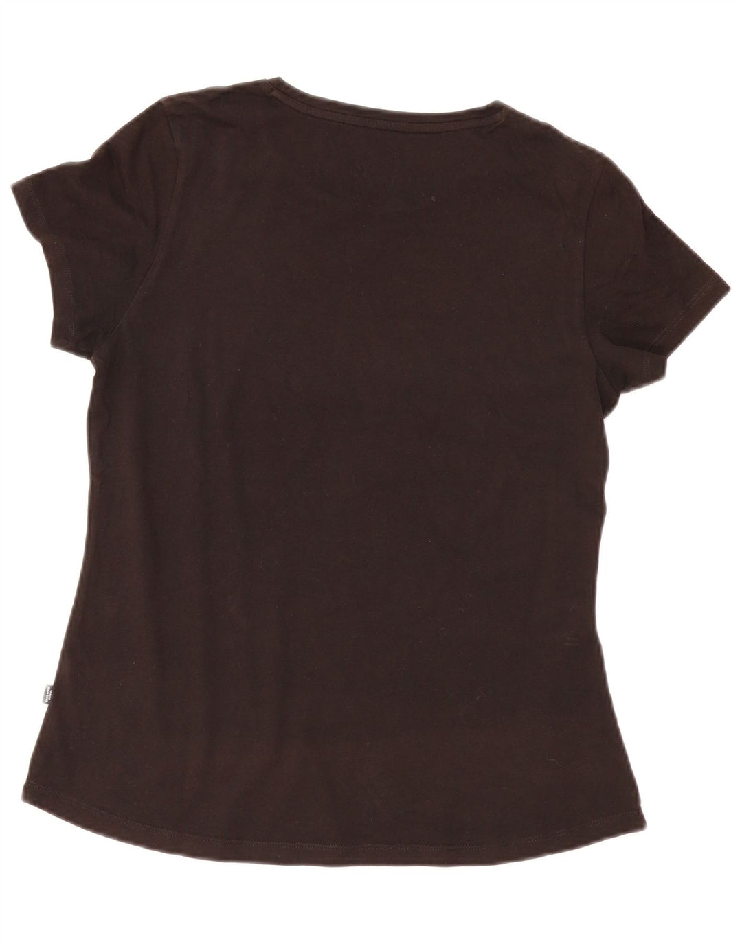 Puma T-shirt graphique pour femme UK 14 Noir moyen