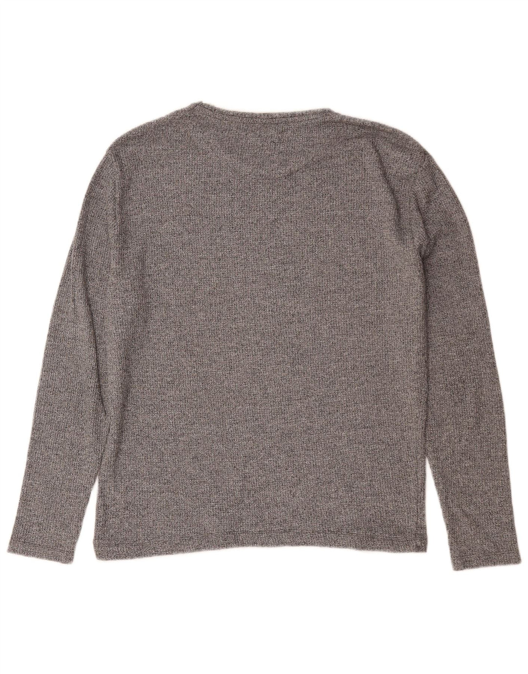 Zara Homme Top Manches Longues Petit Gris Moucheté
