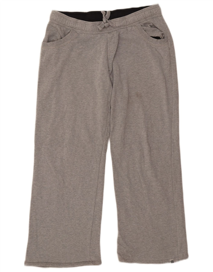 ROXY Pantalon de survêtement graphique pour femme UK 14 Large Gris