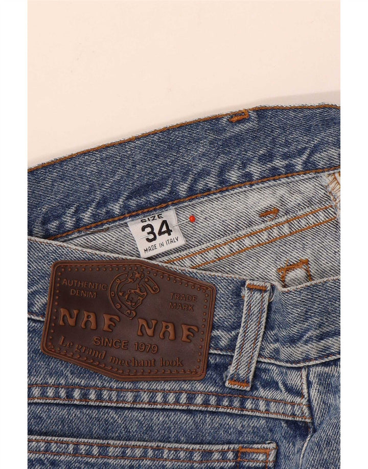 Naf Jean droit homme W34 L30 bleu coton