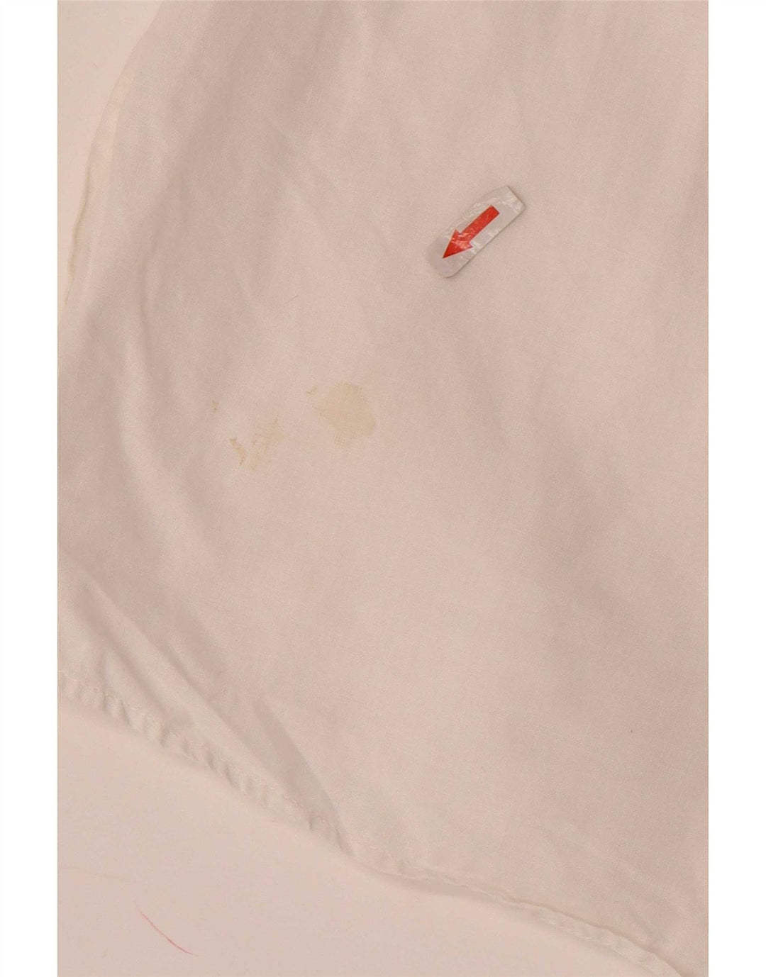 Benetton Robe chemise pour femme UK 10 Small Blanc