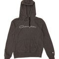 CHAMPION Womens Graphic Hoodie Jumper UK 14 Medium Grey Vintage Champion and Second-Hand Champion from Messina Hembry 