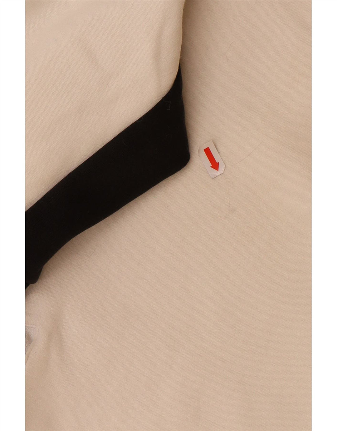 PUMA Sweat à capuche zippé pour homme XL en coton color block blanc cassé