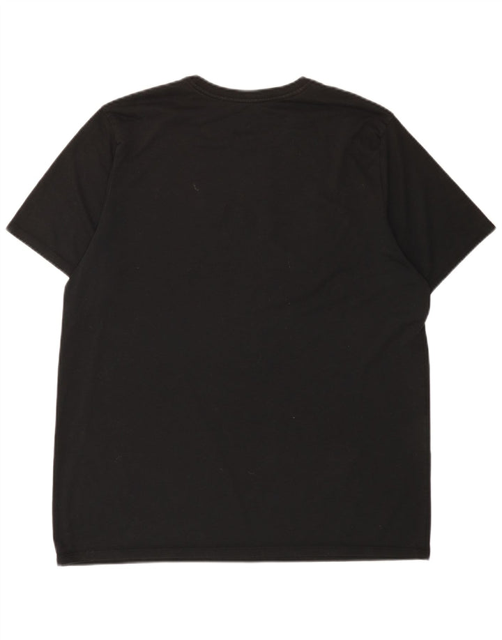 Nike Hommes Dri Fit Graphic T-Shirt Top XL Noir