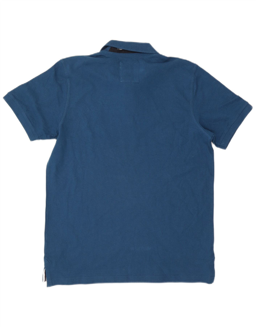 Crew Clothing Polo Homme Grand Bleu Coton