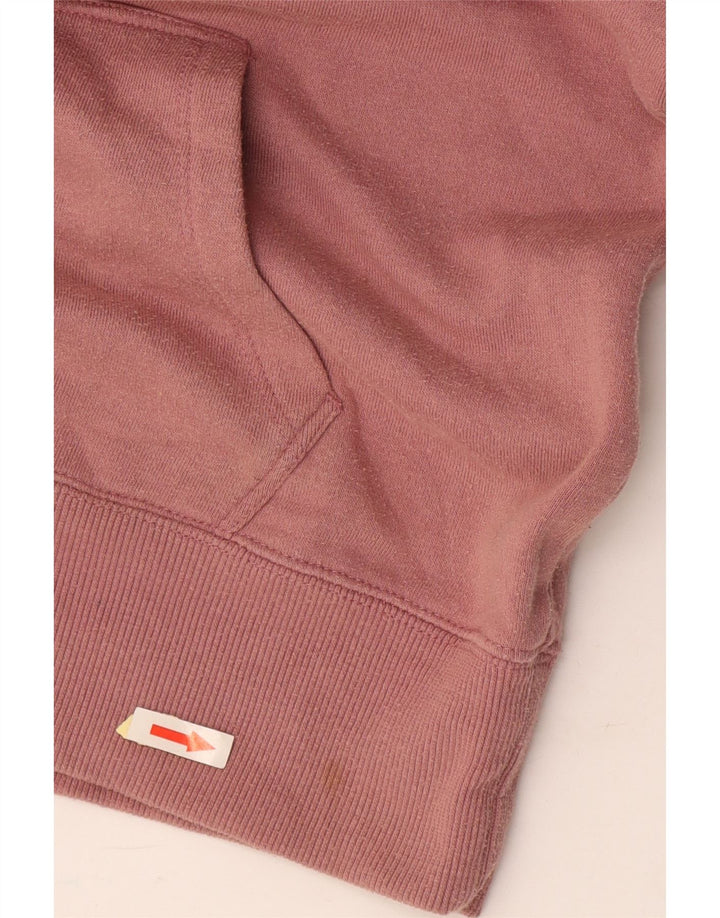 VOLCOM Pull à capuche graphique pour femme UK 14 Rose moyen