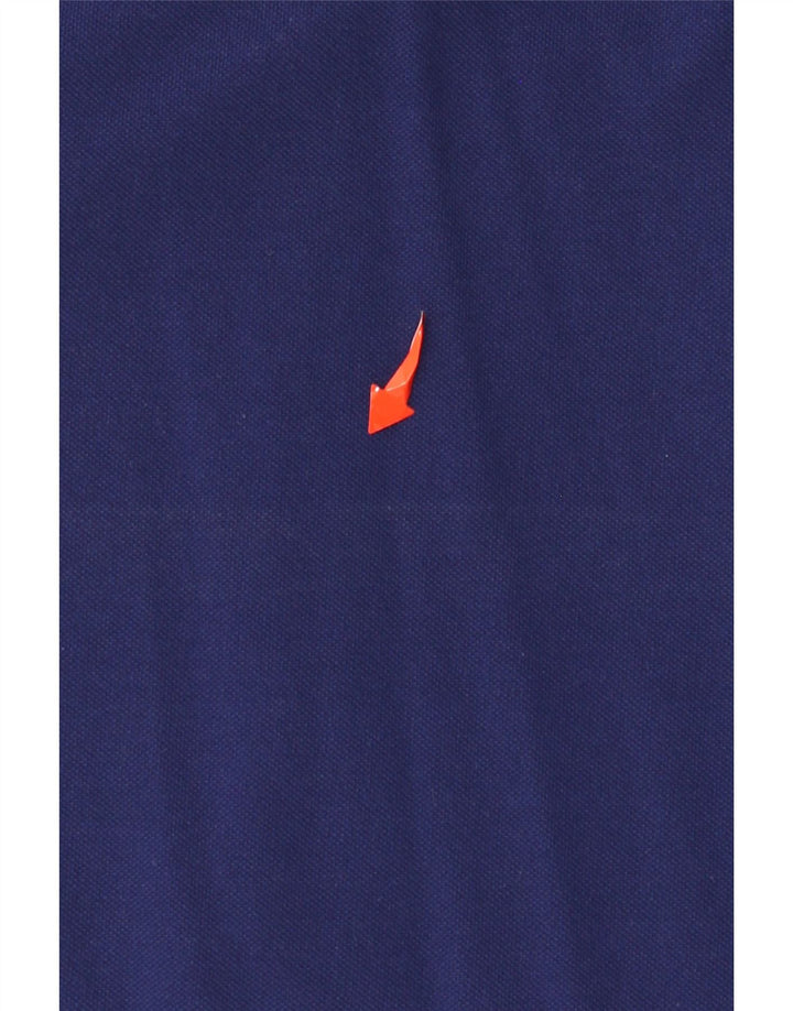 Gant Polo Graphique Homme Large Bleu Marine Coton