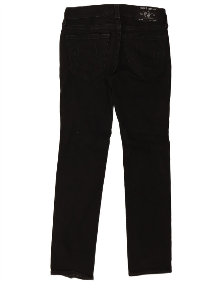 True Religion Jean Slim Homme W32 L32 Coton Noir