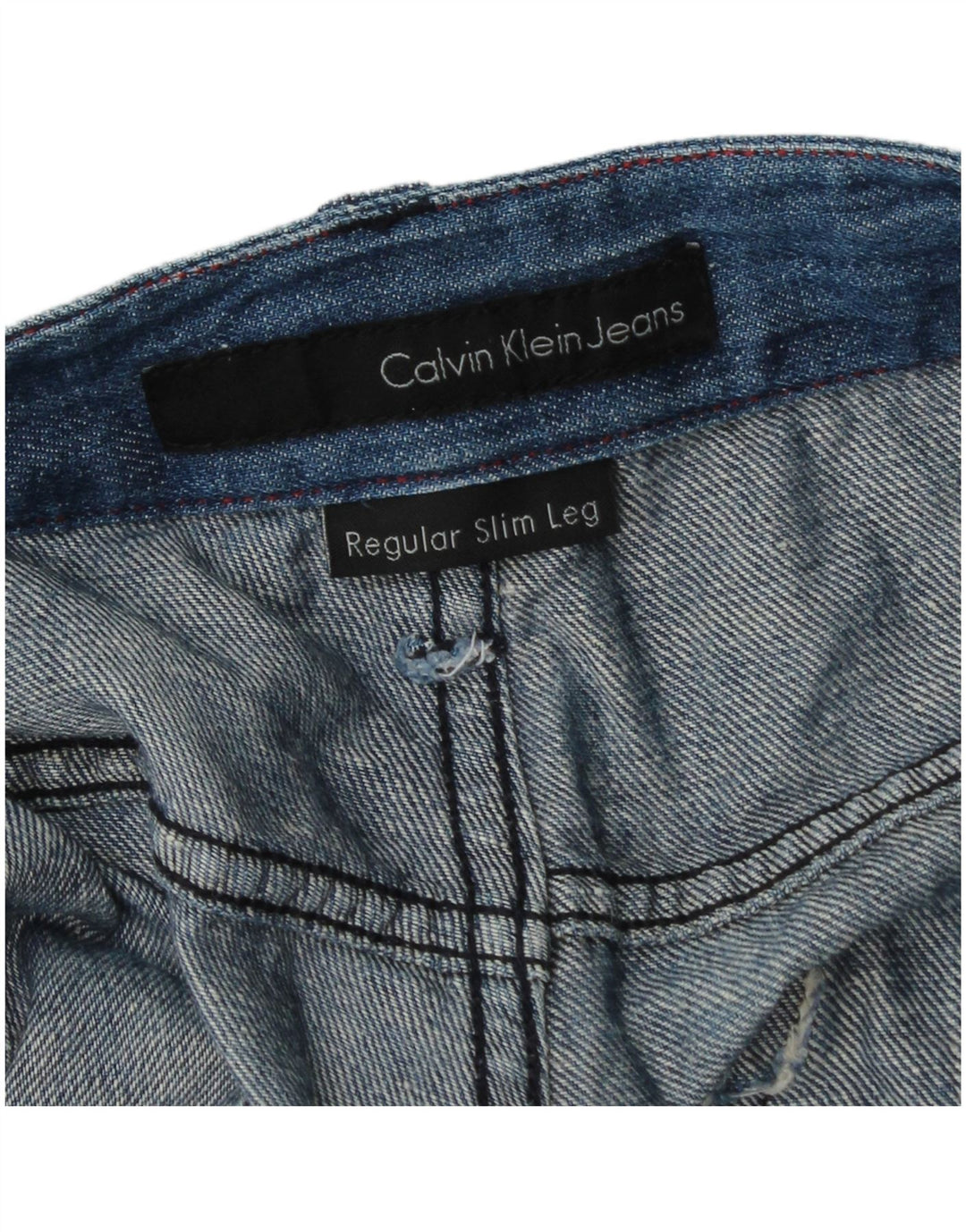 Calvin Klein Jean Slim Regular Homme W38 L34 Bleu