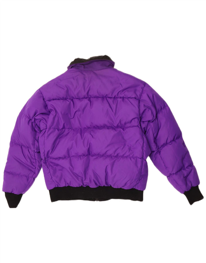 Columbia Veste matelassée réversible pour femme UK 16 Large Violet Colourblock