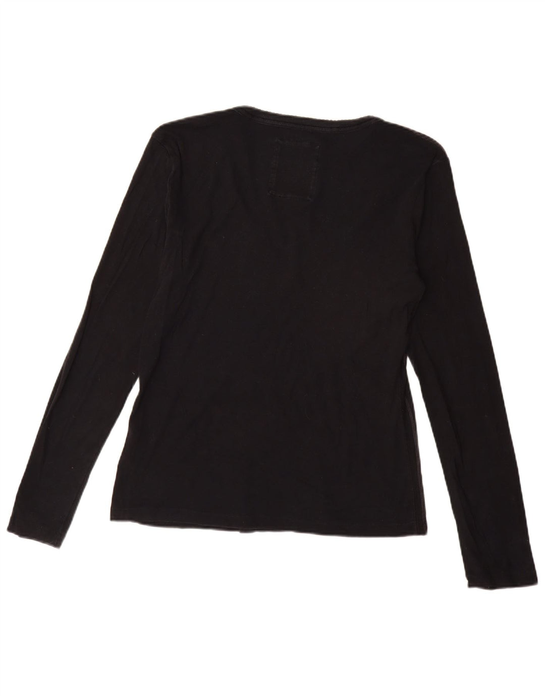 GAS Top Femme Manches Longues UK 18 XL Noir Coton