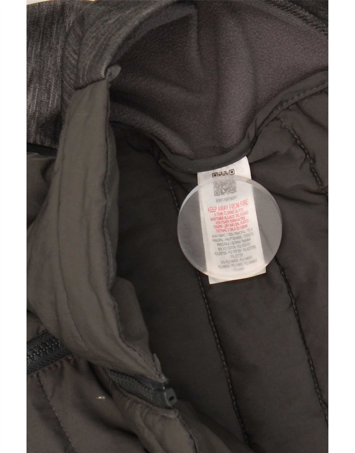 Berghaus Veste matelassée à capuche pour garçon 14-15 ans Gris Colorblock Polyester