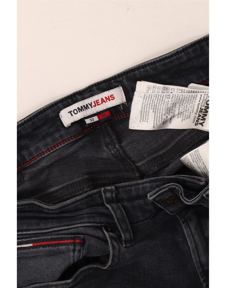 Tommy Hilfiger Jean Slim Homme W32 L32 Gris Coton