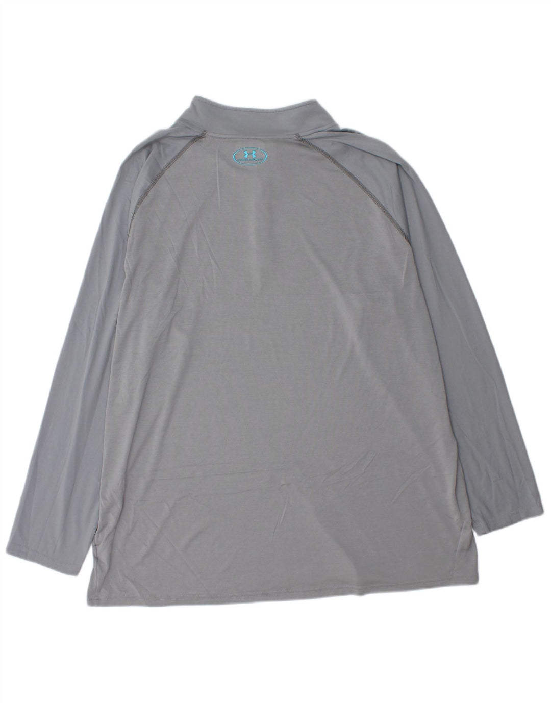 UNDER ARMOUR Haut de survêtement à col zippé Heat Gear pour homme 3XL Gris