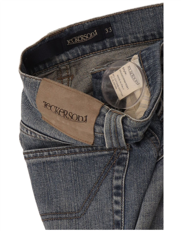 Jeckerson Jean droit homme W33 L29 bleu coton