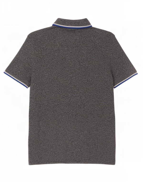Superdry Polo Homme Bleu Marine Moyen Coton