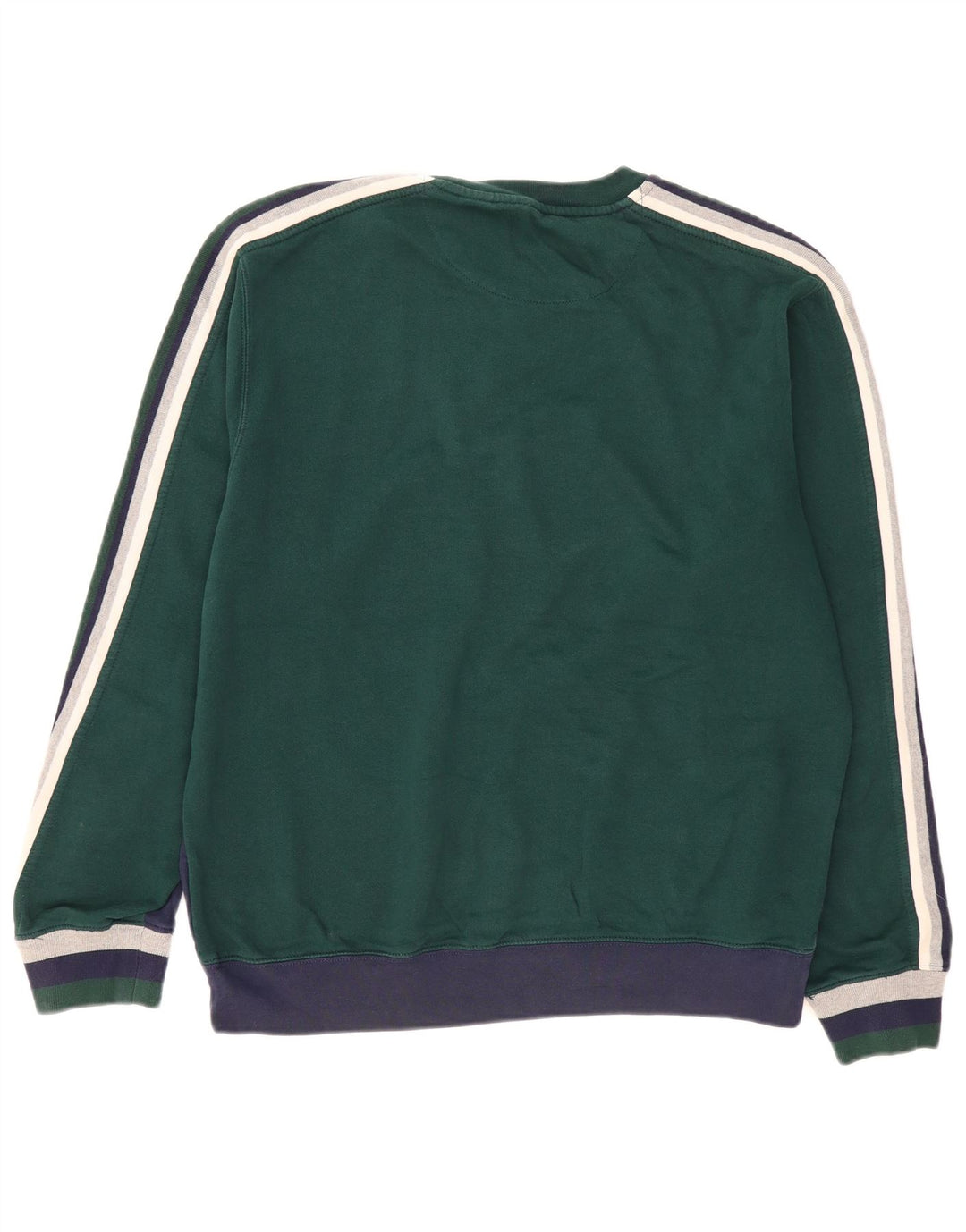 Chaps Sweat-shirt graphique pour hommes en coton color block bleu marine grand format