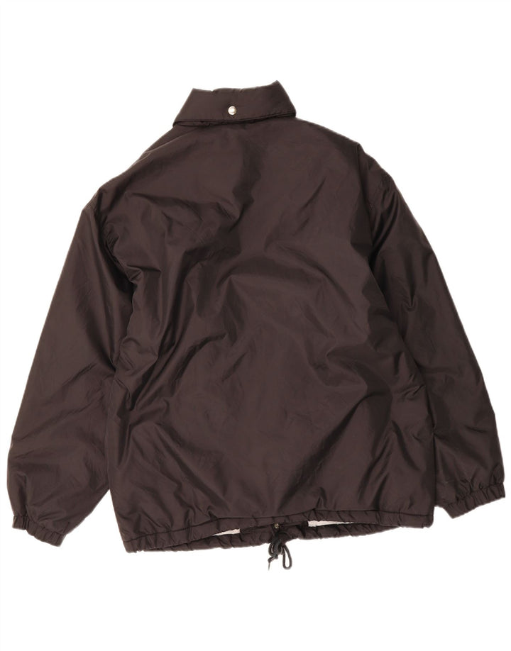 JOHN BANER Mens Rain Jacket UK 40 Large Black Polyamide