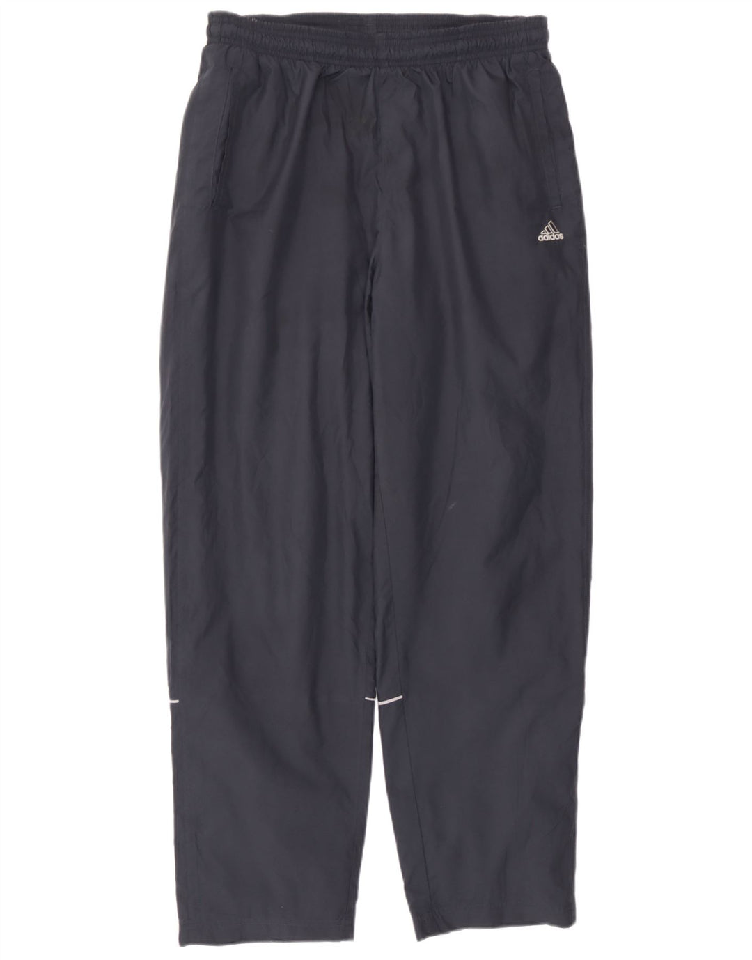 Adidas Pantalon de survêtement pour femme UK 14 Large Bleu Marine Polyester