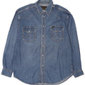 Wrangler Chemise en Jean Homme XL Bleu Coton