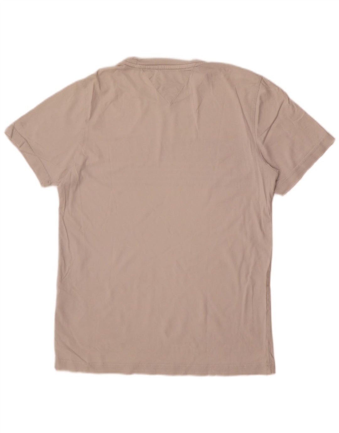 Tommy Hilfiger T-Shirt Graphique Homme Blanc Moyen Coton