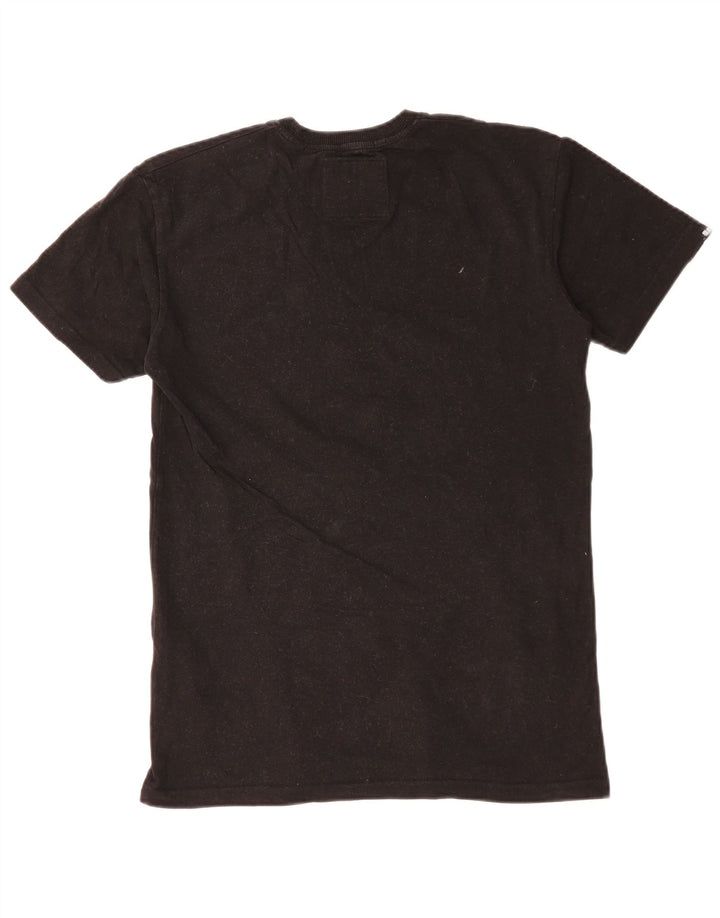 Superdry T-Shirt Graphique Homme Petit Noir