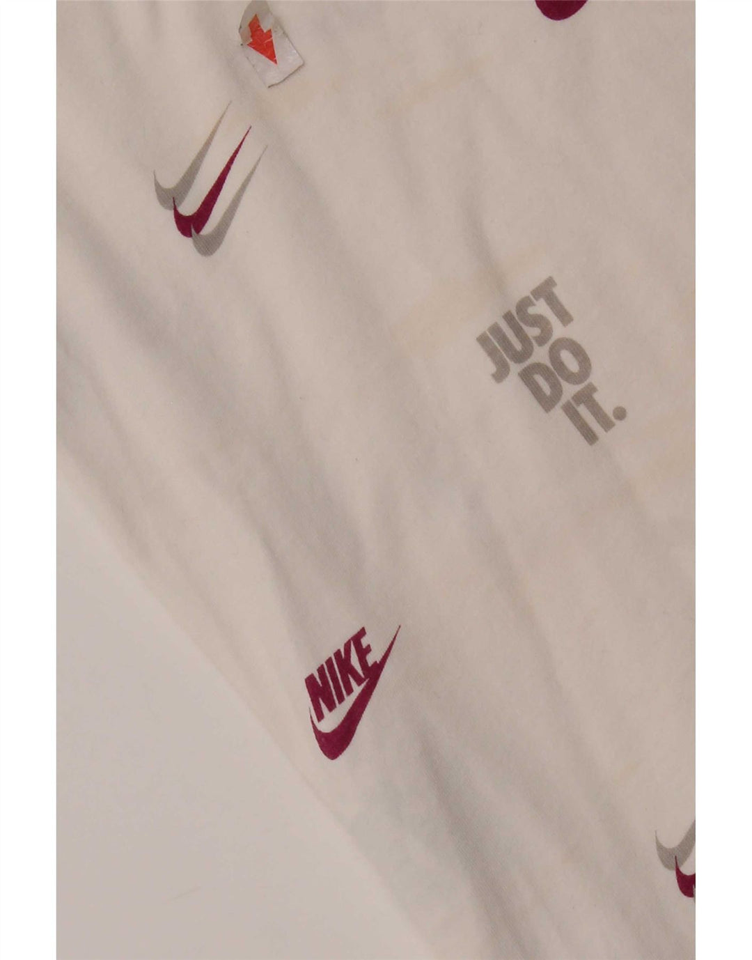 Nike T-shirt graphique pour homme en coton blanc Taille L