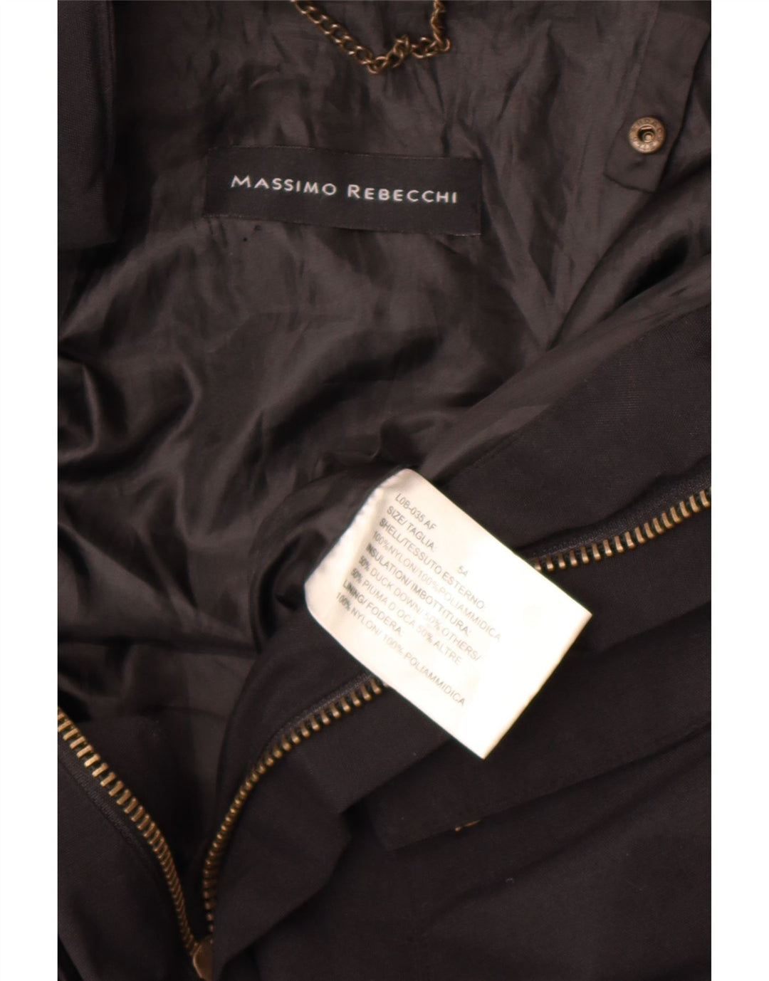 Massimo Rebecchi Veste Utilitaire Homme IT 54 2XL Nylon Noir