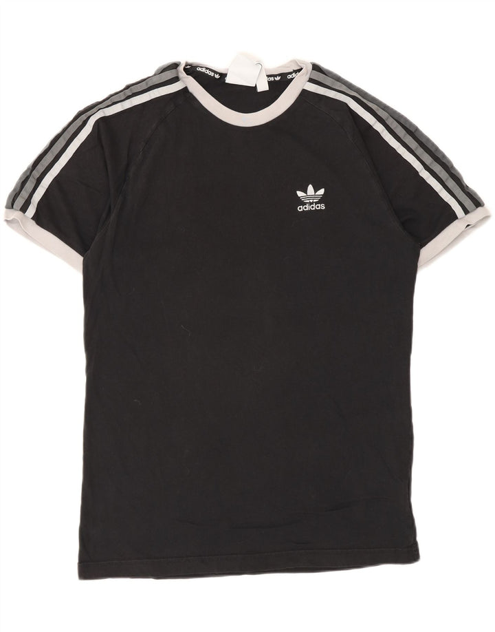 Adidas T-Shirt Homme Haut Petit Coton Noir