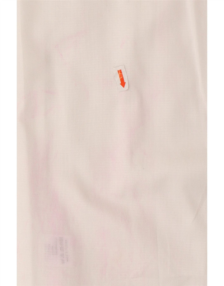 ROCCOBAROCCO Chemise formelle pour homme Taille 17 1/2 44 XL Blanc