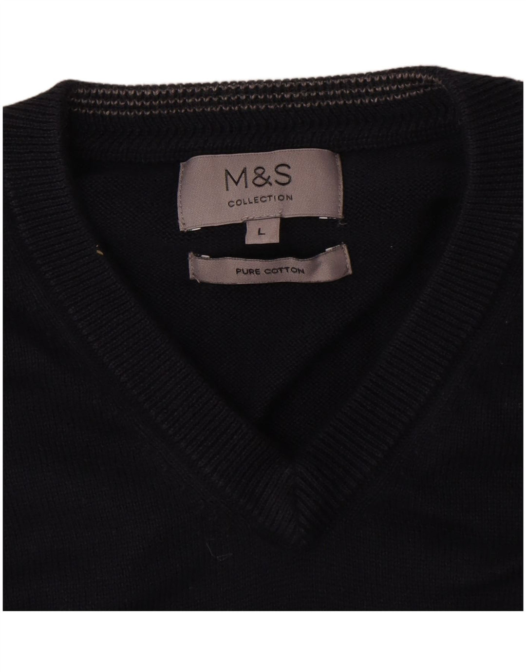 Marks & Spencer Débardeur pour homme en coton bleu marine Taille L