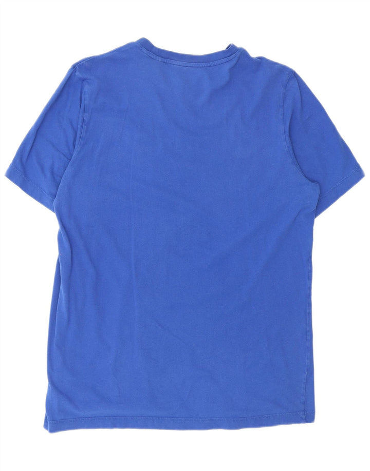 ADIDAS T-Shirt Graphique Homme Bleu Moyen Coton