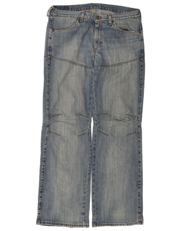 MUSTANG Jean droit de travail pour homme W33 L34 en coton bleu