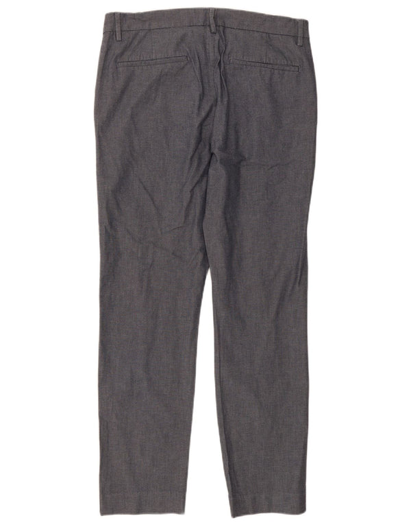 Marks & Spencer Pantalon Chino Slim Fit Homme W32 L29 Bleu Marine à Pois