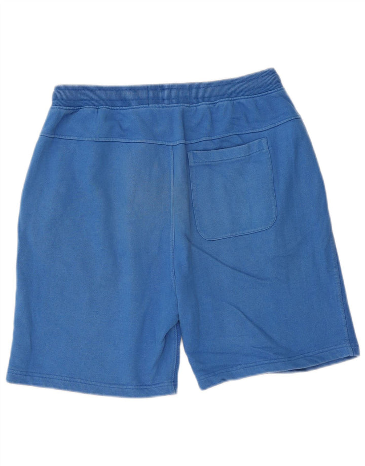 Calvin Klein Short de Sport Homme Bleu Moyen Coton