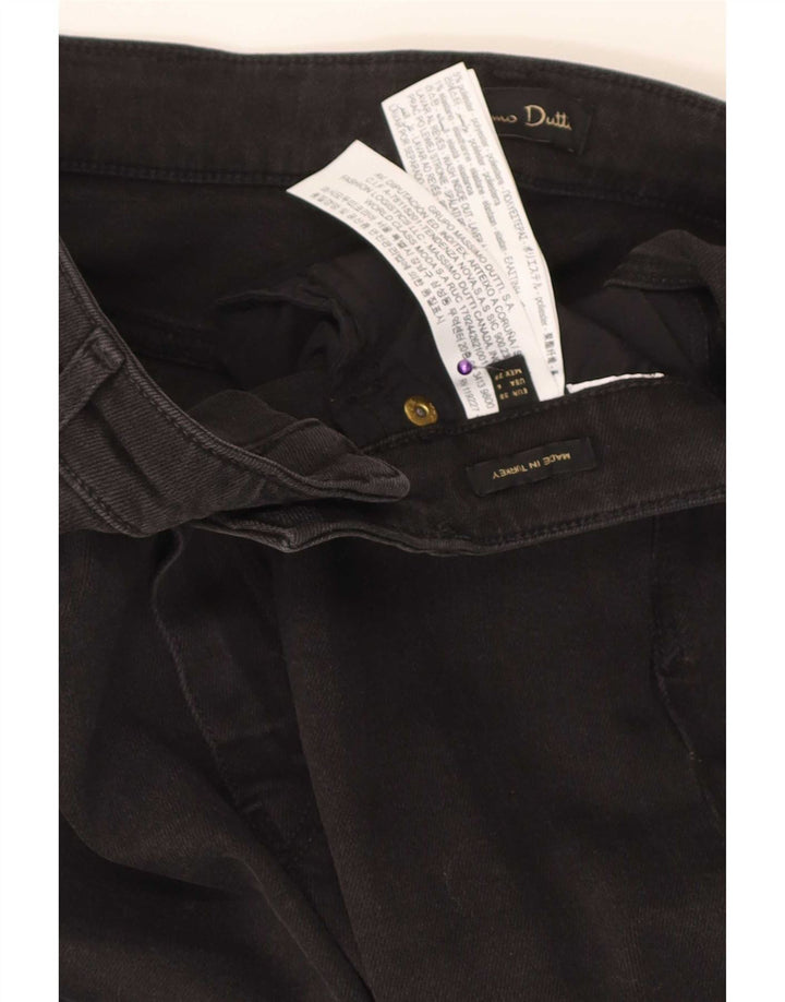 Massimo Dutti Jean skinny femme EU 38 Small W28 L30 Noir Polyester