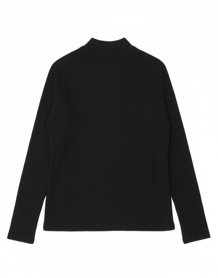 Jordan Haut ajusté à manches longues pour femme UK 16 Large Noir Polyester