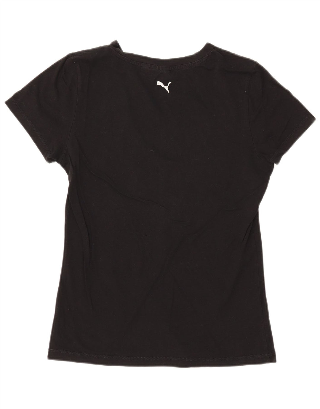 PUMA T-shirt graphique pour femme UK 14 Large Noir