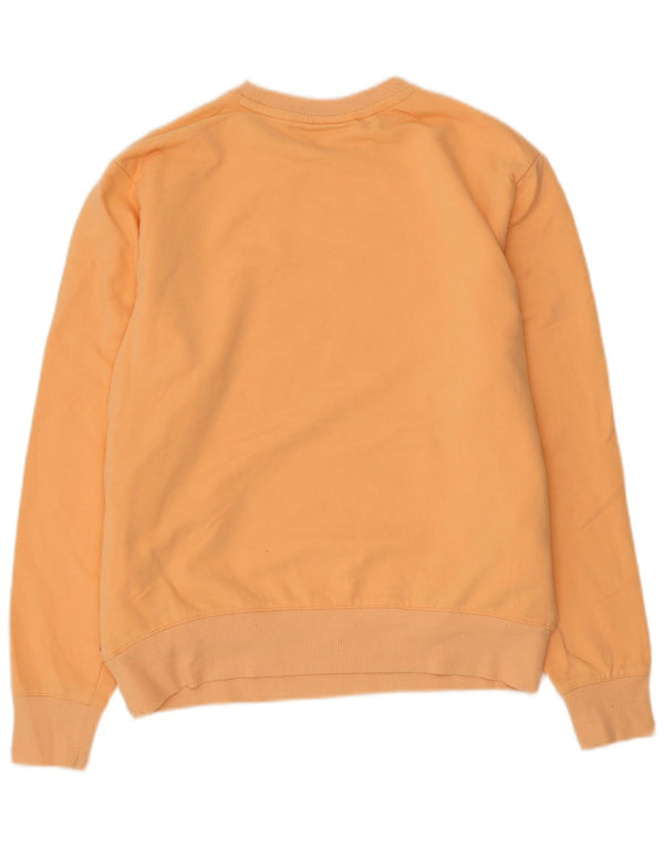 Fila Sweat-shirt surdimensionné pour femme UK 10 Petit coton orange