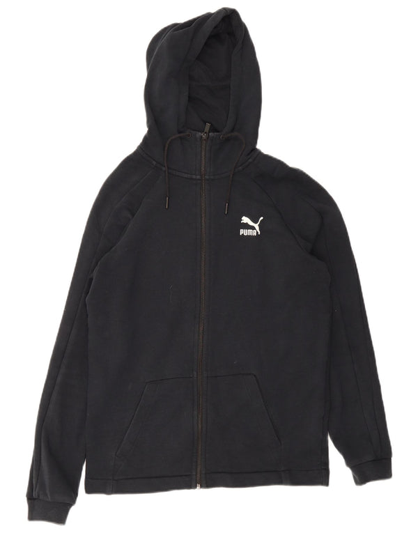 Puma Sweat à capuche zippé pour homme XS Noir Coton