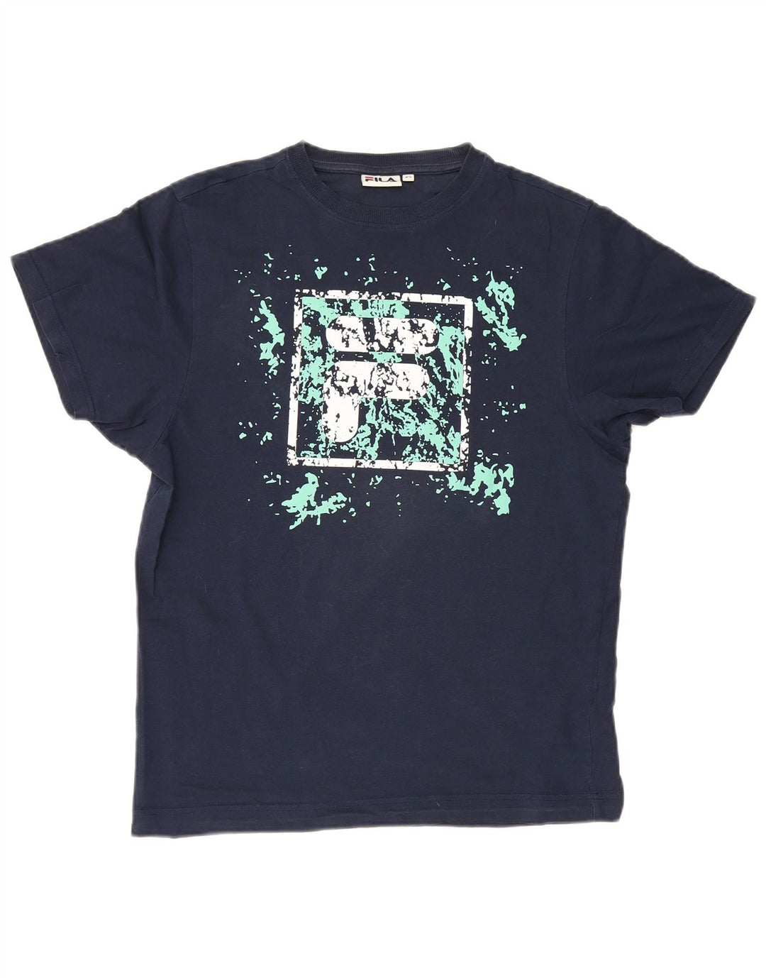 Fila T-Shirt Graphique Homme XS Bleu Marine