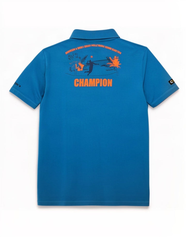 Adidas Polo graphique homme grand bleu coton