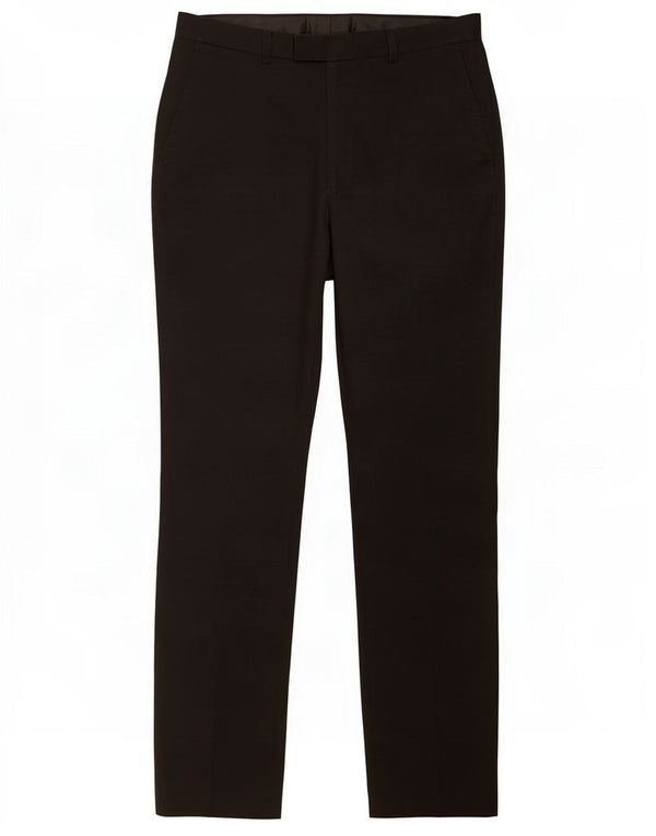 Marks & Spencer Pantalon de costume coupe slim pour homme W32 L33 Noir Polyester