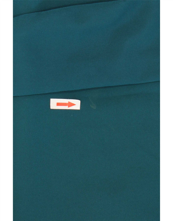 Lipsy Robe dos nu asymétrique pour femme UK 42 Vert moyen Polyester