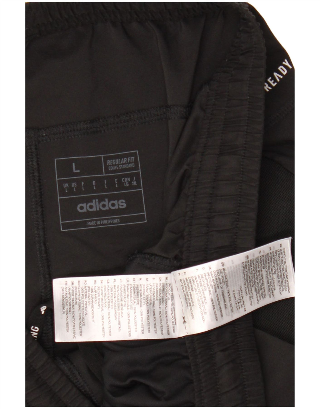 Adidas Pantalon de survêtement Aeroready Regular Fit pour homme en polyester noir Taille L